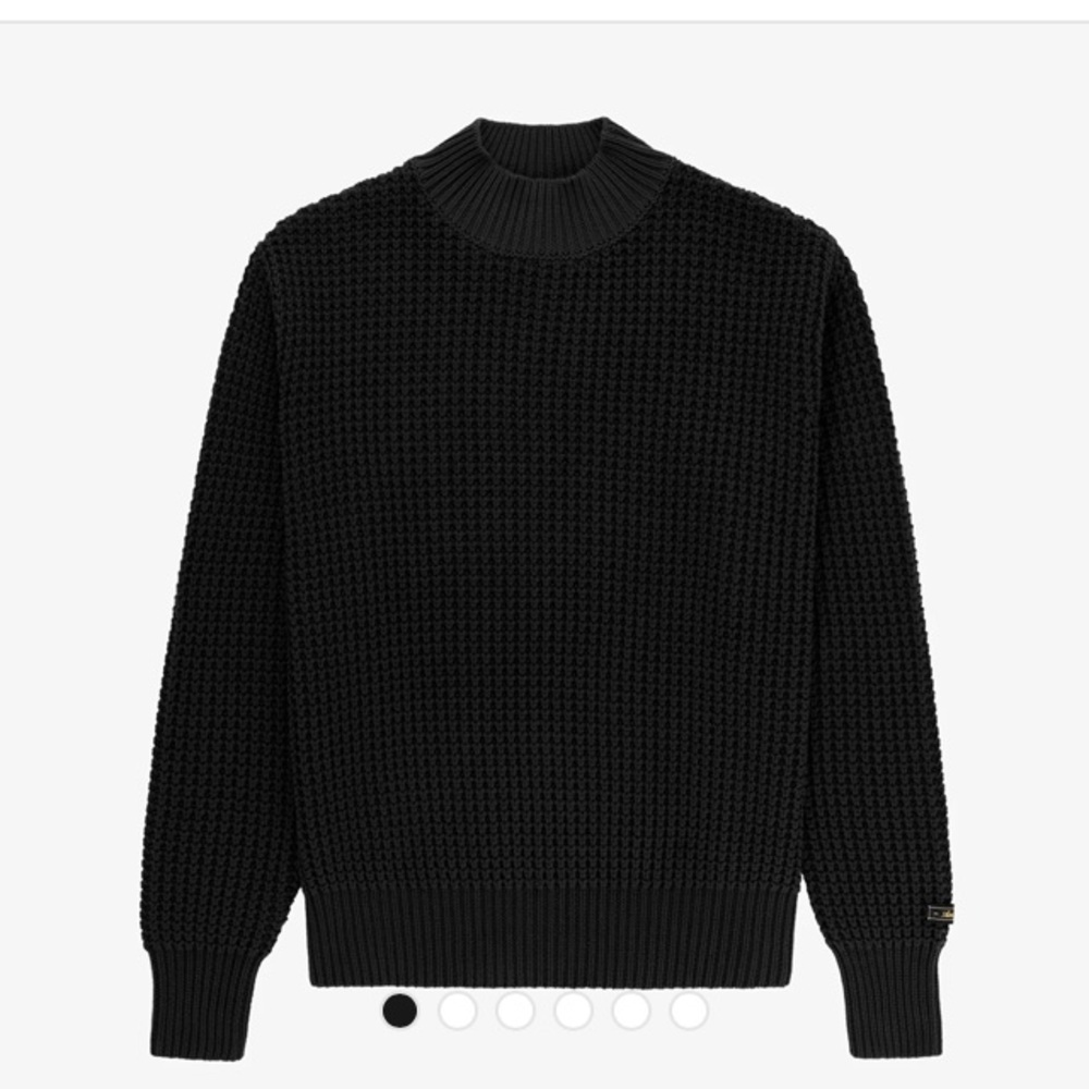 NWT Aime Leon Dore Mockneck Waffle Sweater